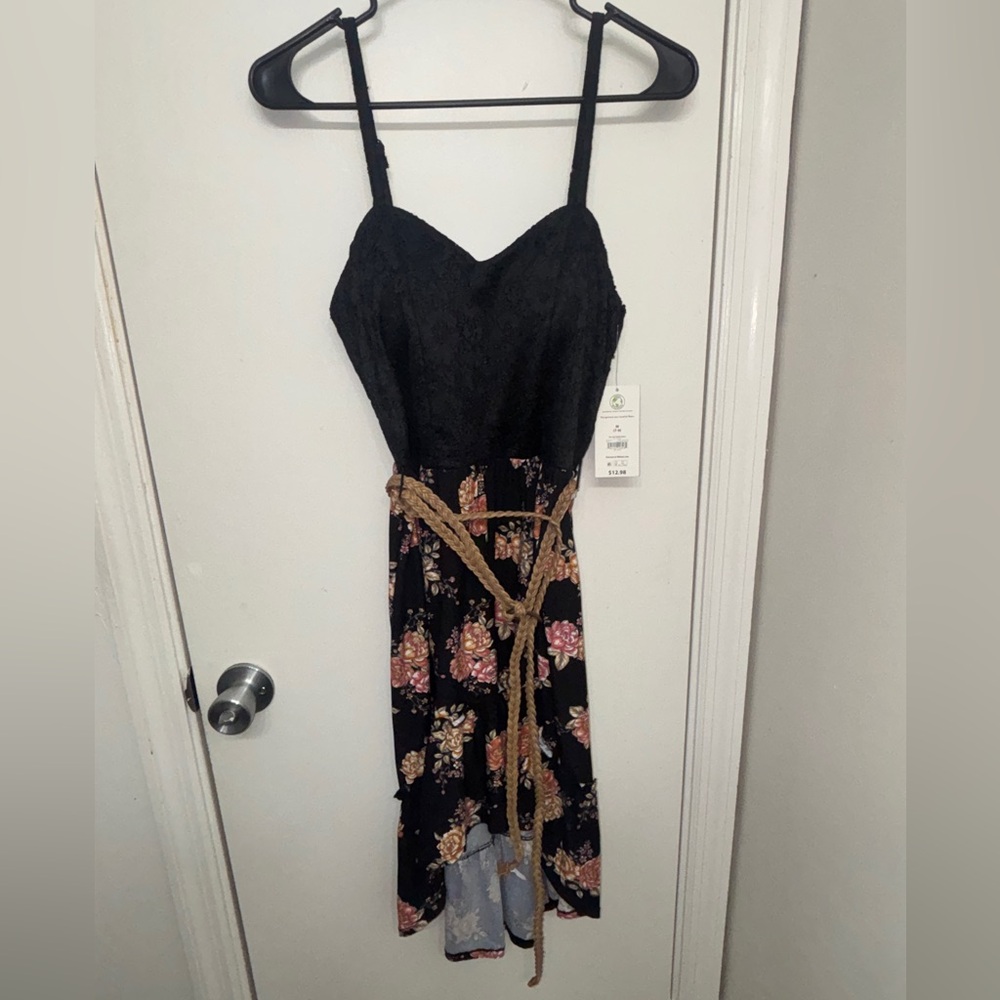 No Boundaries Lace Tiered Dress